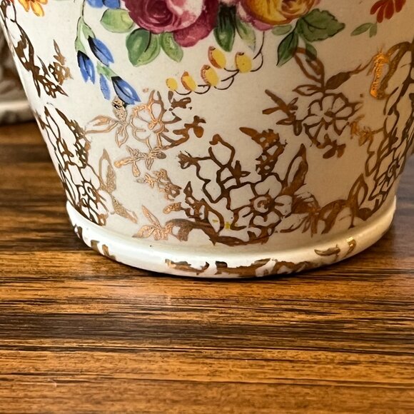 Lord Nelson Ware Ironstone Tea Set 2 Teacups + 2 Saucers 2528 Rose Time - Picture 10 of 15